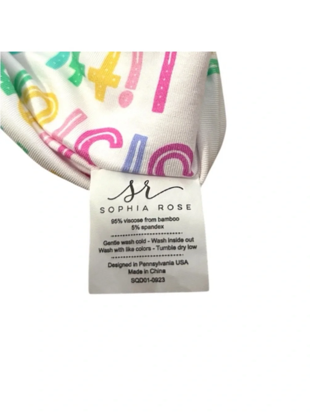 Sophia Rose Bamboo Baby Bow Little Sister Headband Soft Stretch - Picture 4 of 4
